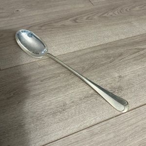 Silver plated Serving Spoon Embossed on the back, I. Freeman & Son Inc. England